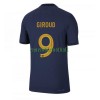 Maillot de Supporter France Olivier Giroud 9 Domicile Coupe du Monde 2022 Pour Homme
